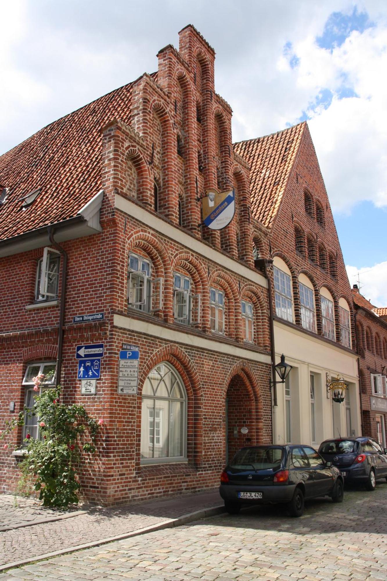 Altstadt Gaestehaus Drewes Wale Lüneburg Exterior foto